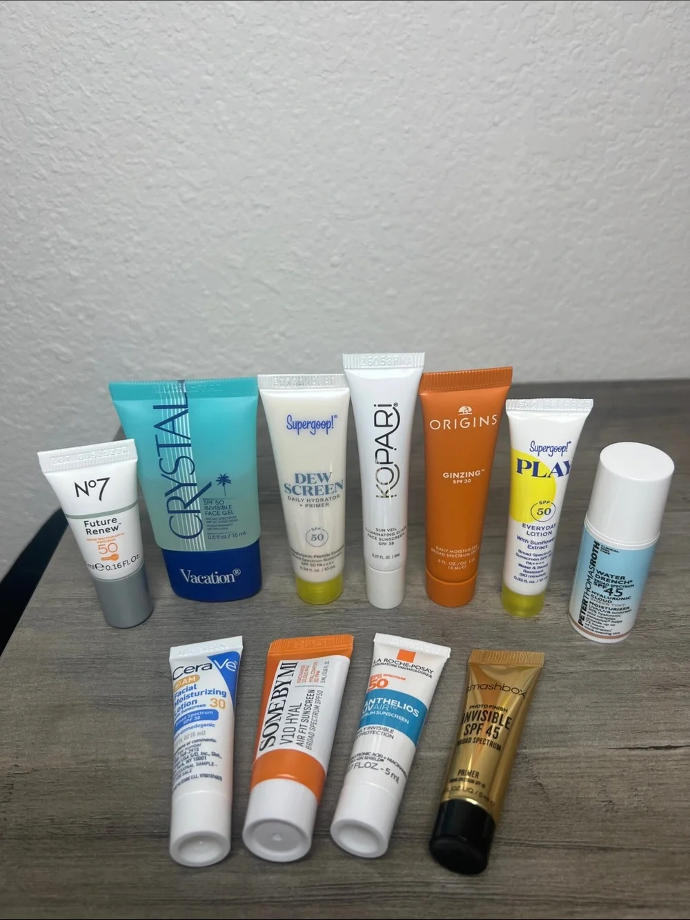 11 Sunscreen Minis CeraVe, Vacation, La Roche Posay, Kopari, Peter Thomas Roth
